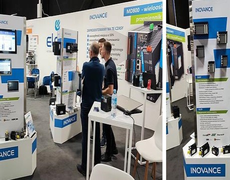Inovance Europe products prove a hit at Warsaw Industry Automatica 2023, Poland